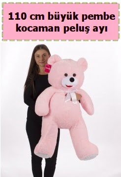 110 cm byk pembe kocaman pelu ay  Ankara Sanatoryum iek maazas 