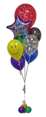  Ankara Etlik Mahallesi iek servisi  Sevdiklerinize 17 adet uan balon demeti yollayin.